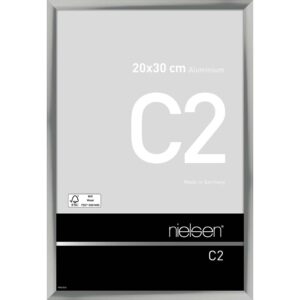 C2 Argent poli 20 x 30 cm