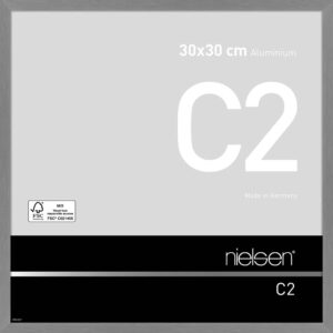 C2 Gris mat brossé 30 x 30 cm