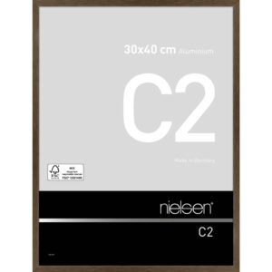 C2 Ambre mat brossé 30 x 40 cm