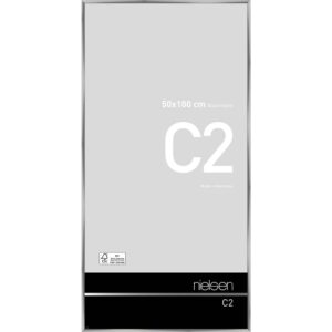 C2 Argent poli 50 x 100 cm