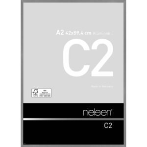 C2 Gris mat brossé 42 x 59,4 cm