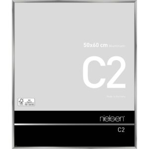 C2 Argent poli 50 x 60 cm