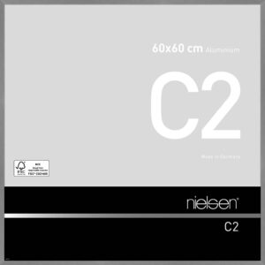 C2 Gris mat brossé 60 x 60 cm