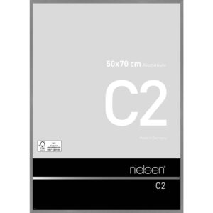 C2 Gris mat brossé 50 x 70 cm