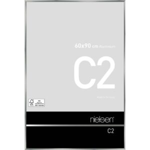 C2 Argent poli 60 x 90 cm