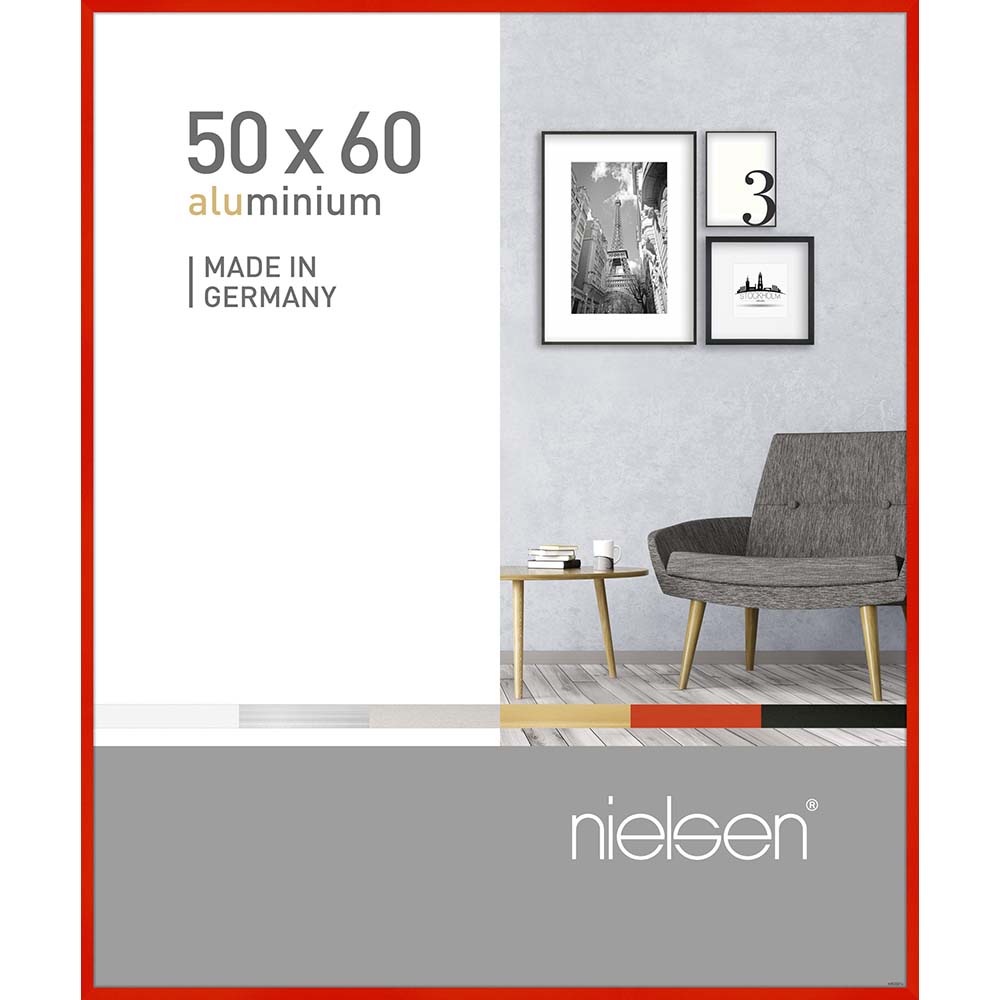 Pixel Rouge 50 x 60 cm