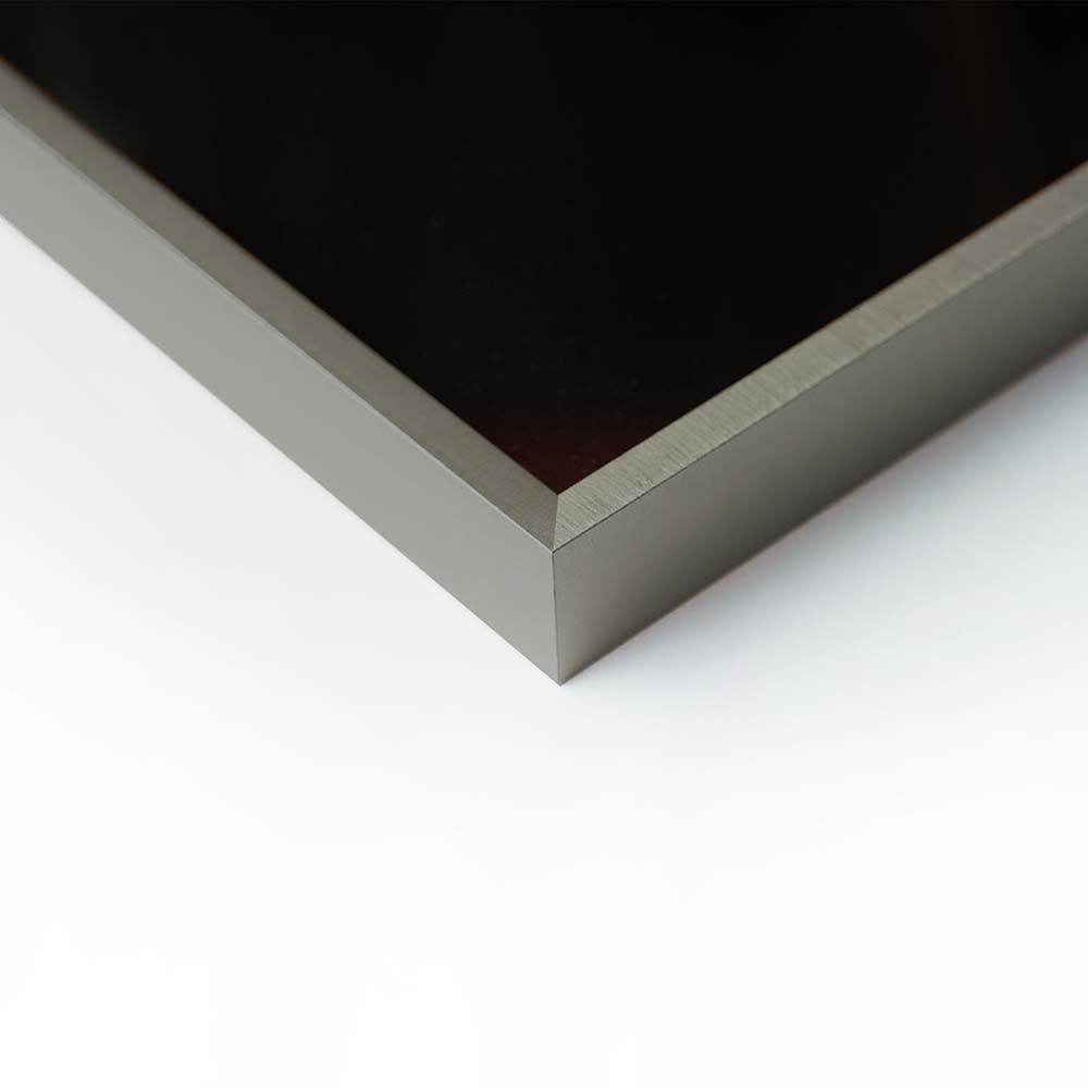 Alpha Acier brossé 40 x 60 cm – Image 2