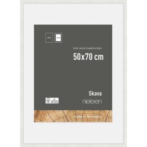 Skava 50x70/40x60 Blanc