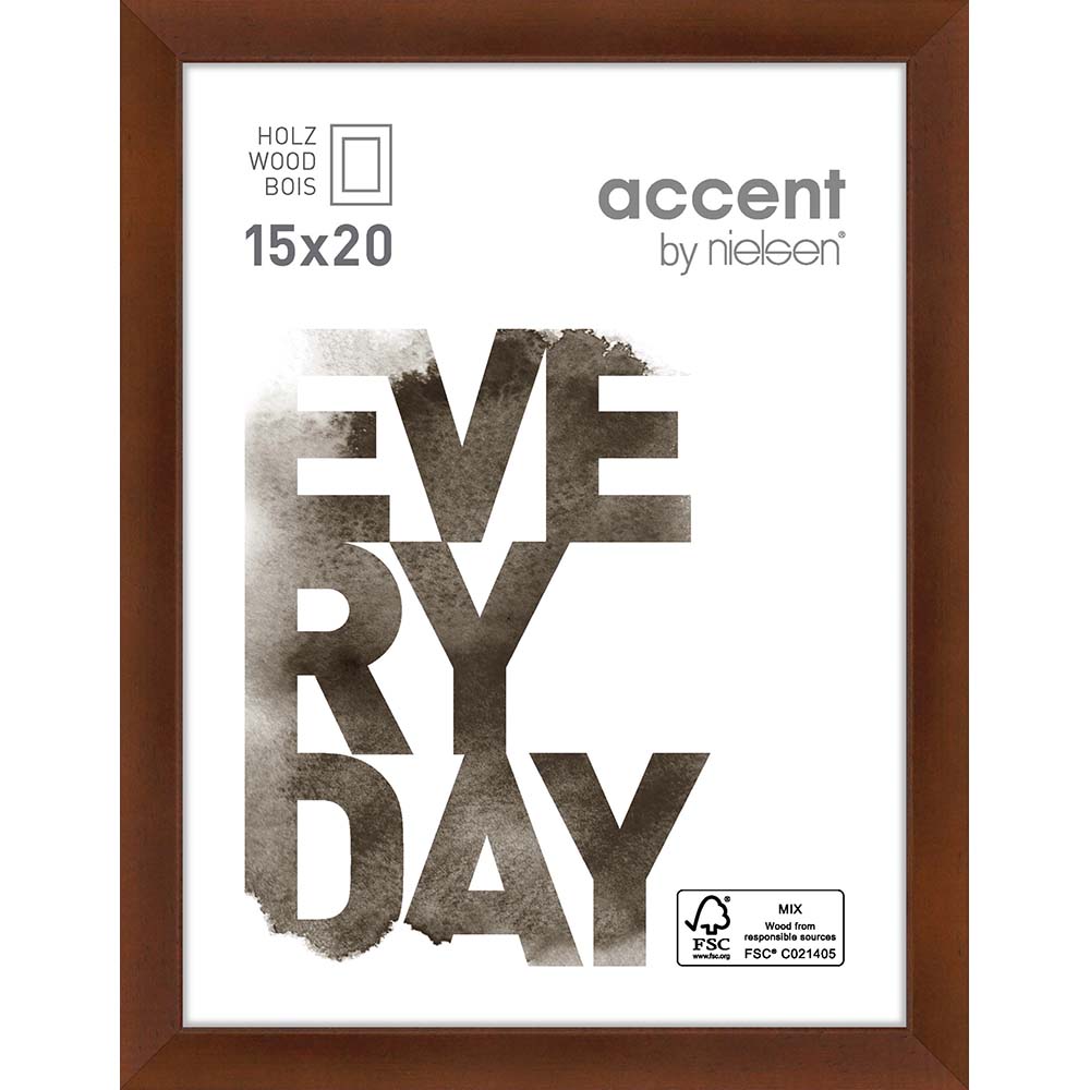 Zoom Wengé 15 x 20 cm