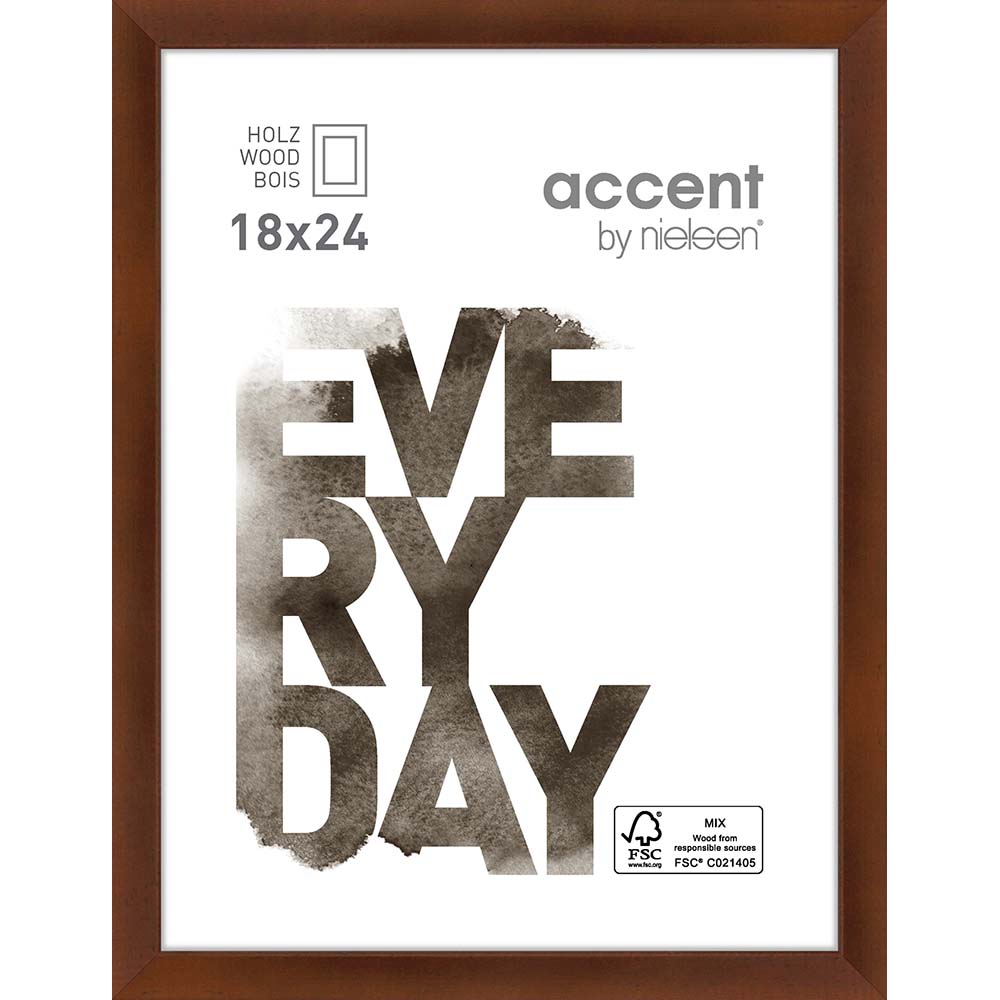 Zoom Wengé 18 x 24 cm