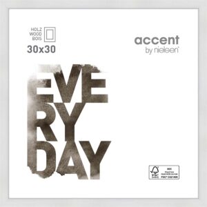 Zoom Blanc 30 x 30 cm