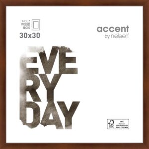 Zoom Wengé 30 x 30 cm