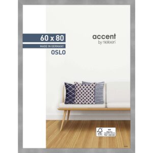 Oslo Argent 60 x 80 cm