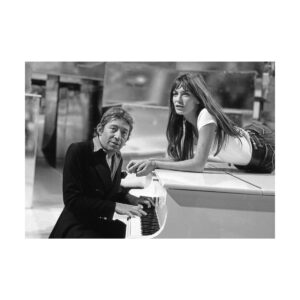 JANE BIRKIN ET SERGE GAINSBOURG - 30X40CM