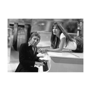 JANE BIRKIN ET SERGE GAINSBOURG - 50X70CM