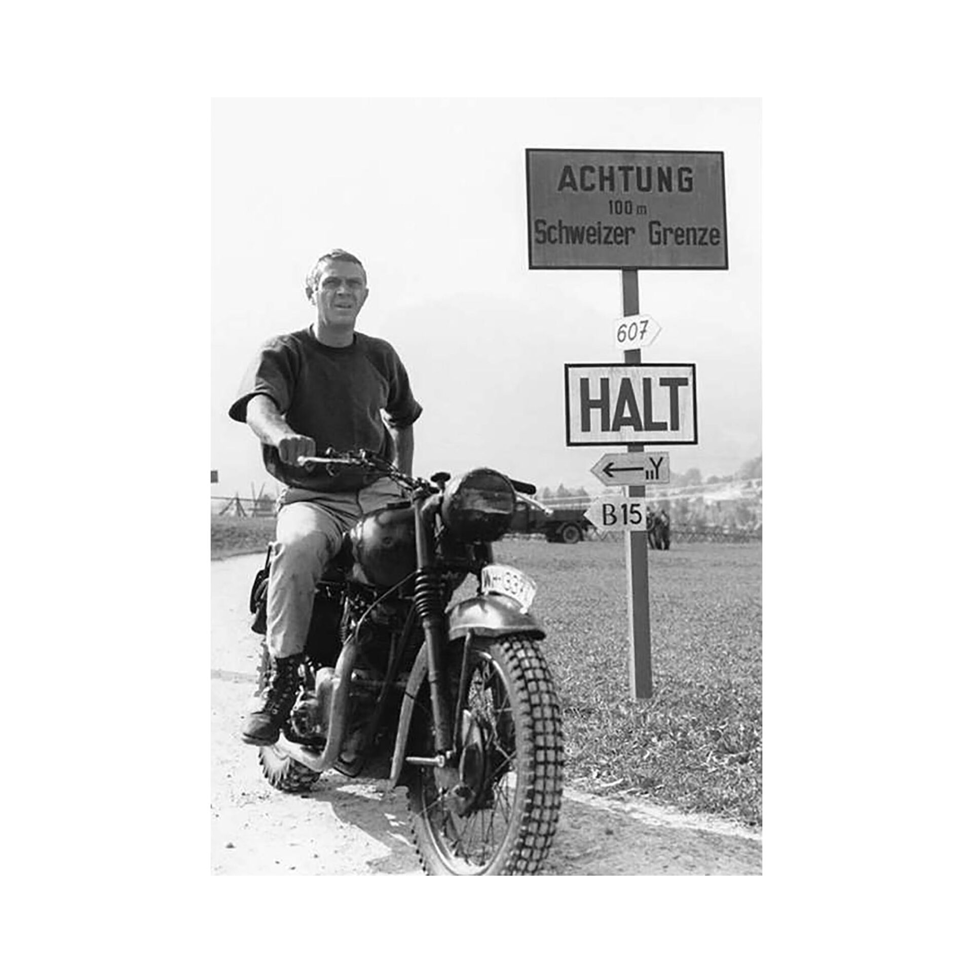 STEVE MCQUEEN GRANDE EVASION - 50X70CM