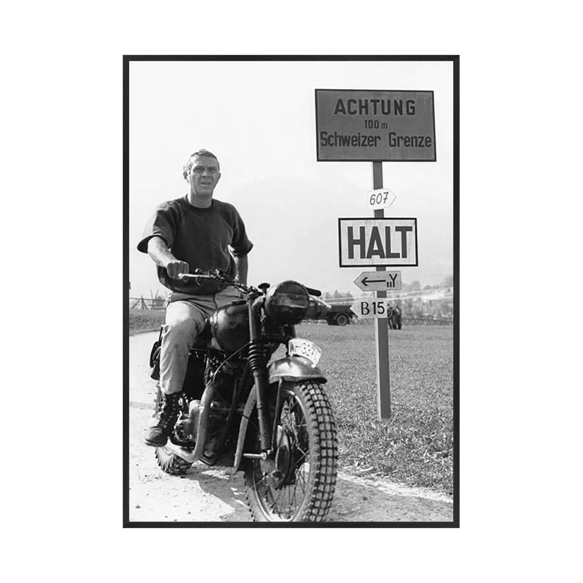 STEVE MCQUEEN GRANDE EVASION - 50X70CM – Image 2